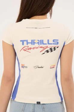 Full Fury Club Tee Heritage White