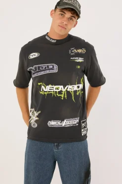 Fury Street Super Heavy Tee Black