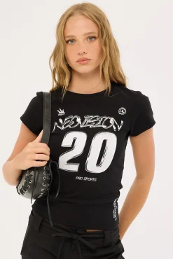Fusion Baby Tee Black