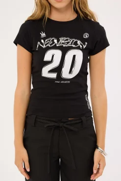Fusion Baby Tee Black