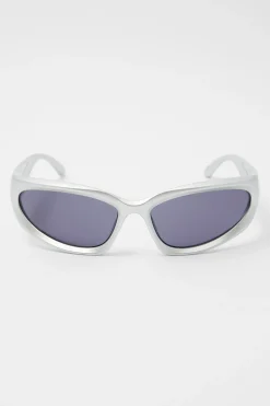 Future Race Sunglasses Silver