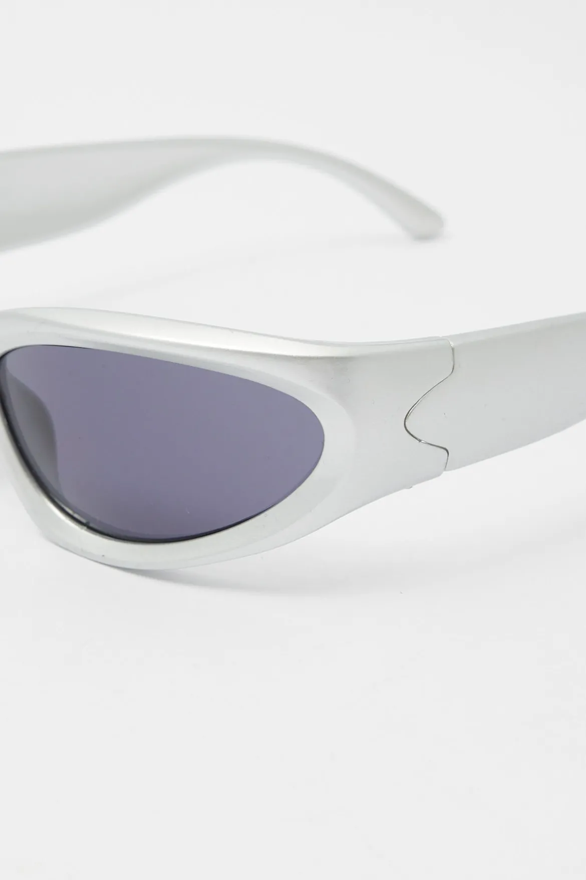 Future Race Sunglasses Silver