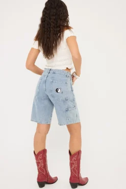 Fuzz Guy Carpenter Denim Short Spirit Blue