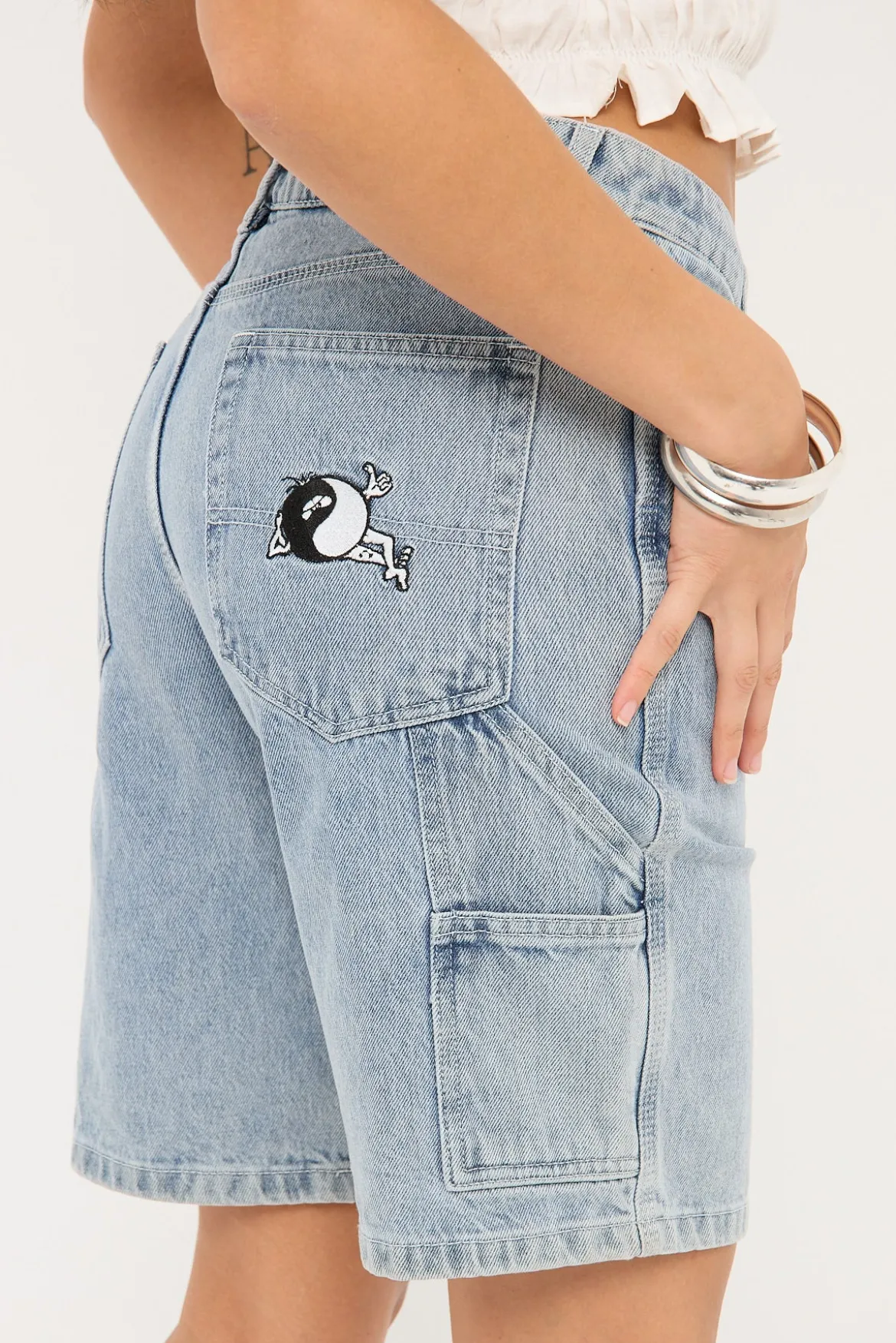 Fuzz Guy Carpenter Denim Short Spirit Blue