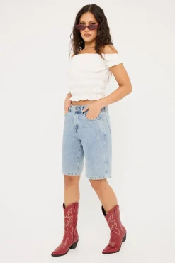 Fuzz Guy Carpenter Denim Short Spirit Blue