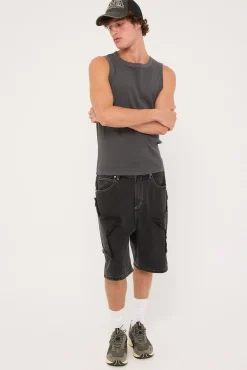 Galaxy Skyline Jort Washed Black