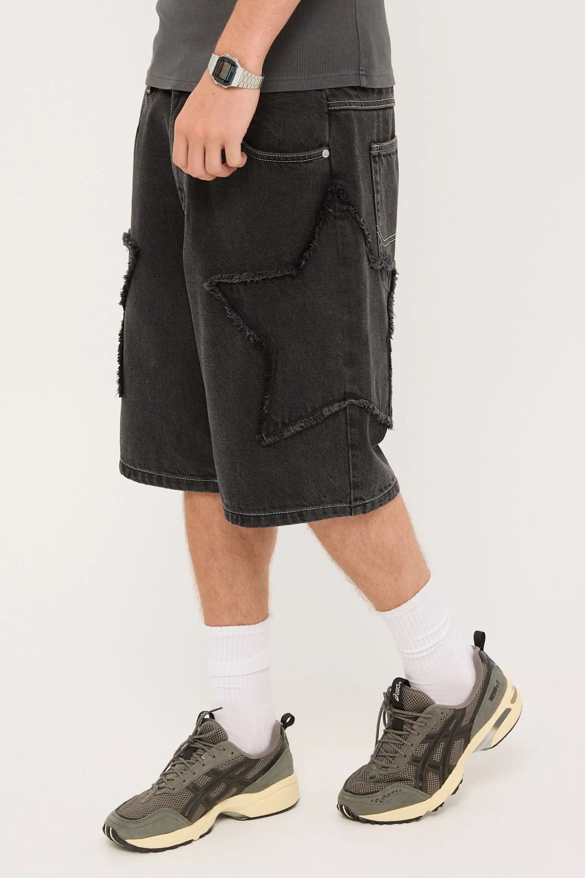 Galaxy Skyline Jort Washed Black