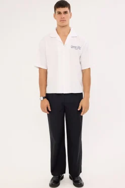 Garrison Pleated Tailored Trouser Black