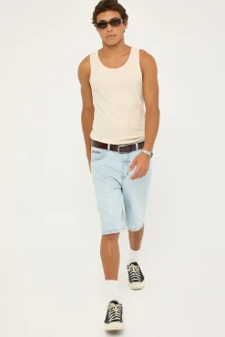 Gazed Big Slacker Denim Short Gazed Blue