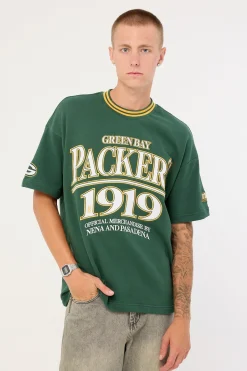 GB-Packers Game Tee Green