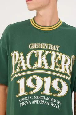 GB-Packers Game Tee Green