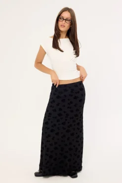 Gia Maxi Skirt Black