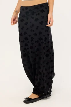 Gia Maxi Skirt Black