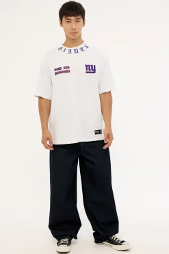 Giants Shield Tee Optical White