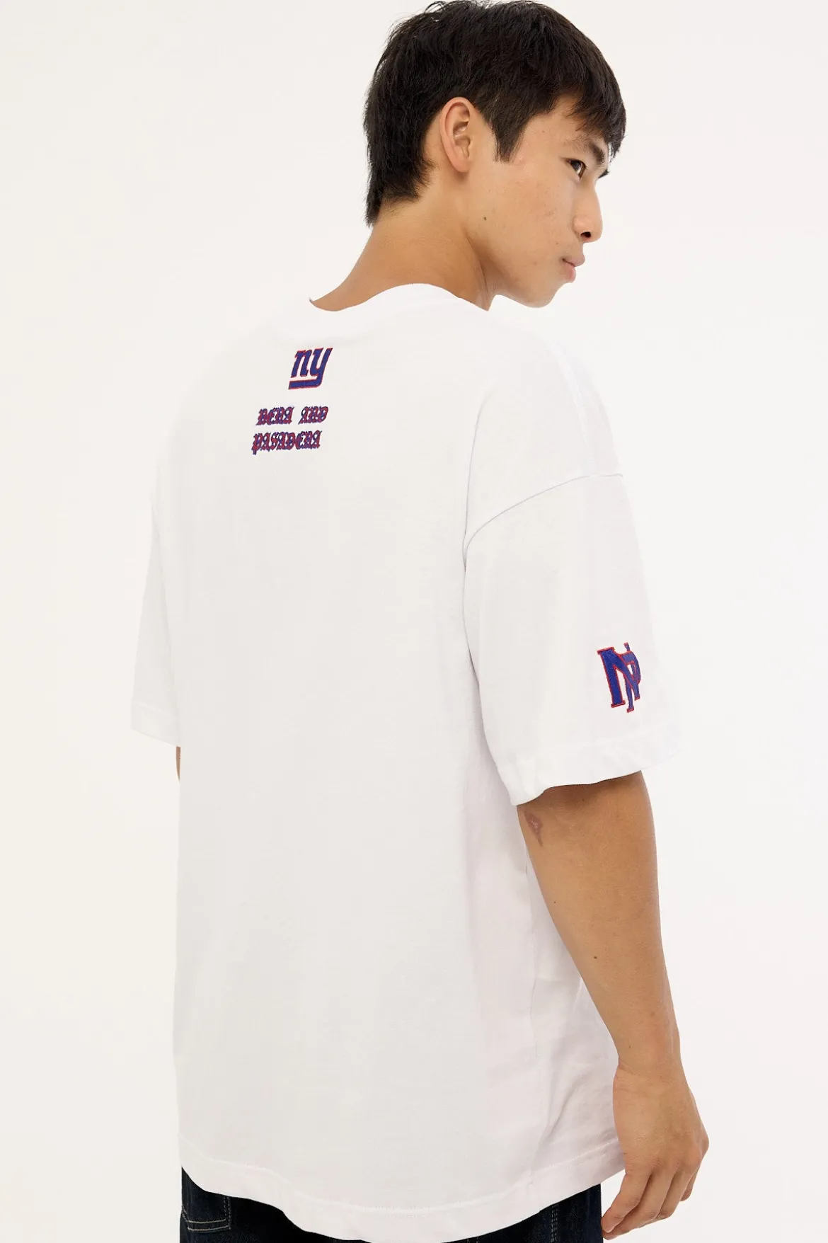 Giants Shield Tee Optical White