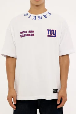 Giants Shield Tee Optical White