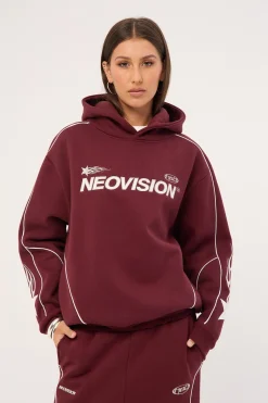 Glade Relaxed Hoodie Burgundy