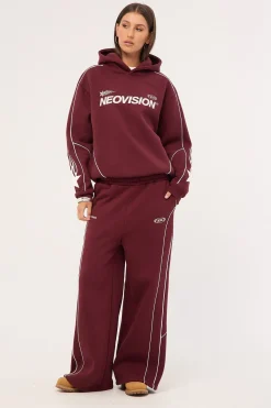 Glade Relaxed Hoodie Burgundy