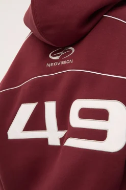 Glade Relaxed Hoodie Burgundy
