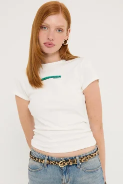 Global Baby Tee Off White