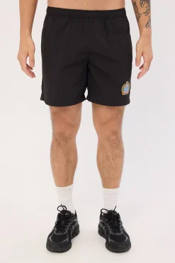 Global Woven Shorts Black
