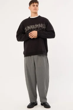 Gnasher Knit Black