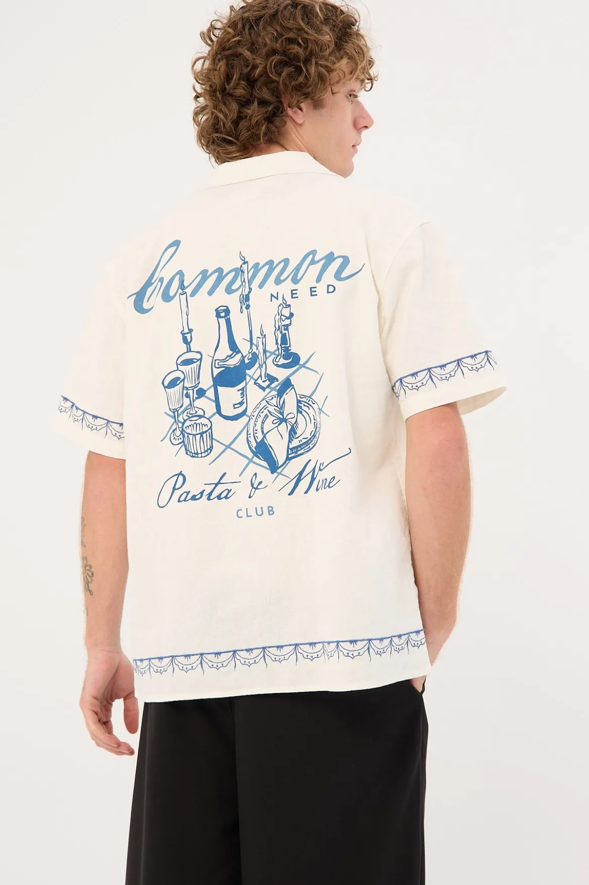Gnocchi Resort Shirt White