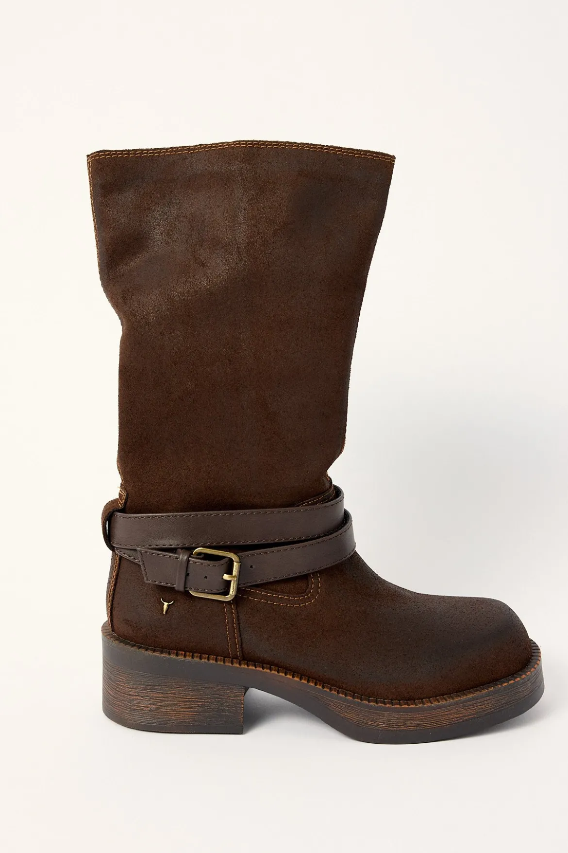Gonna Vintage Boot Brownie Suede
