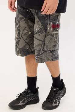 Gothic Cargo Shorts Alpine Camo