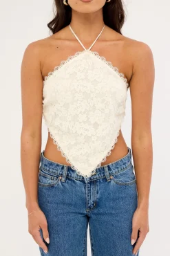 Gracie Halter Top Cream