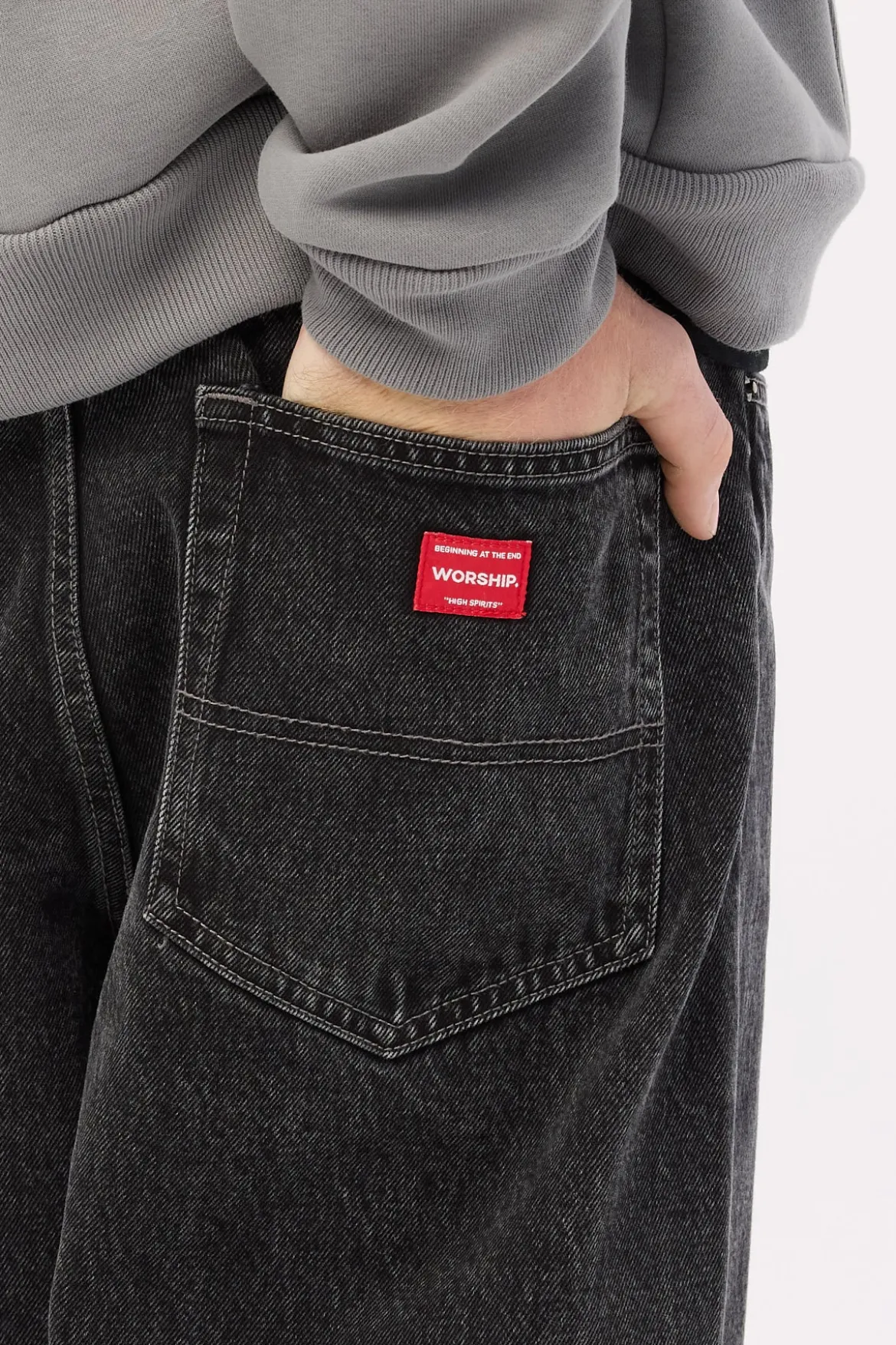 Graf Big Dawg Baggy Jean Black Rinse