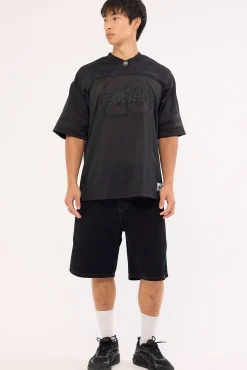 Grand Prix Big Dawg Jean Short Worship Black