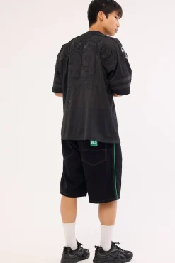 Grand Prix Big Dawg Jean Short Worship Black