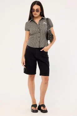 Grand Prix Sloucher Short Worship Black