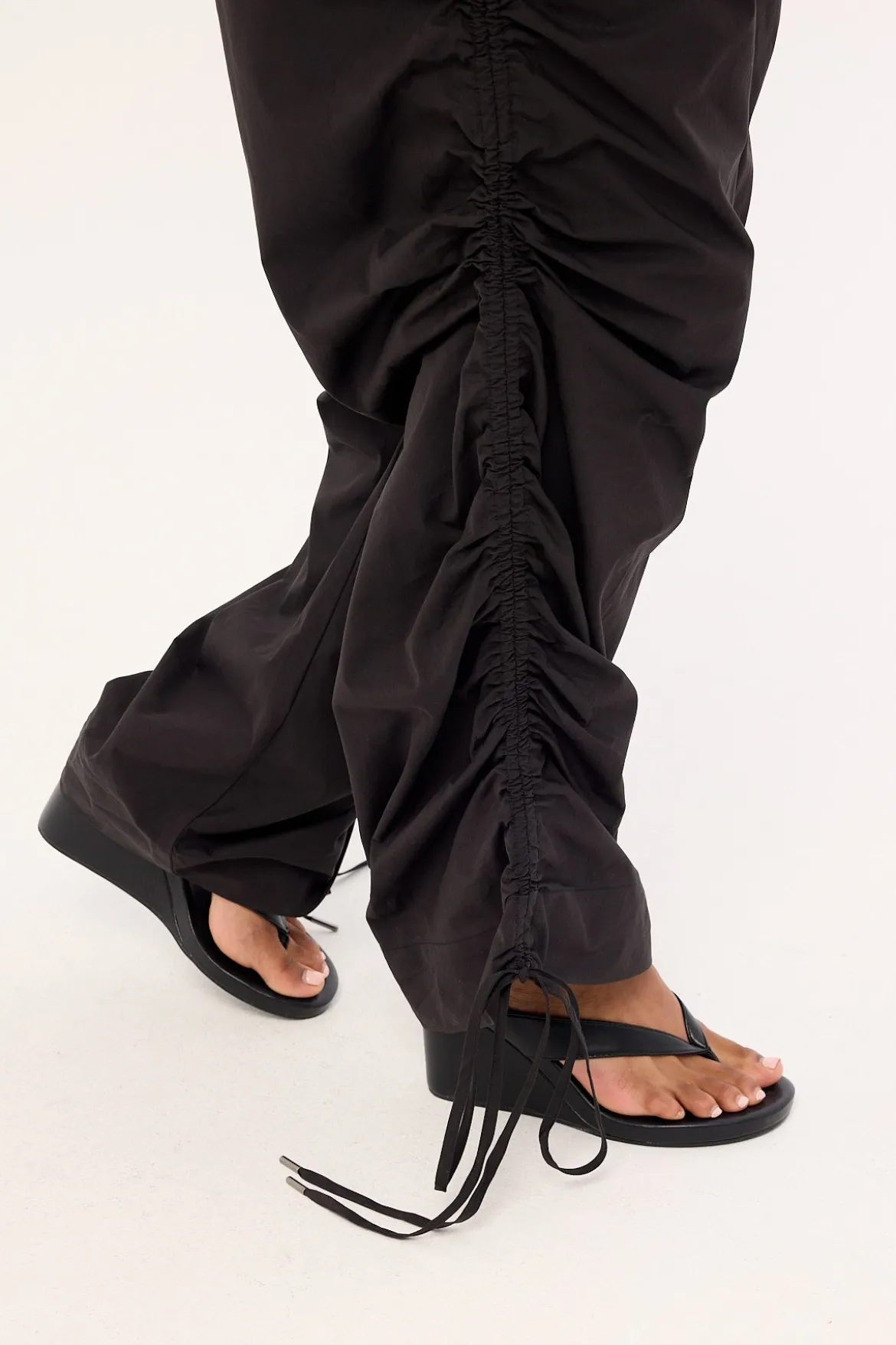 Grave Drawcord Cargo Pant Black