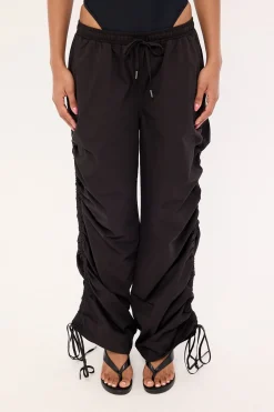 Grave Drawcord Cargo Pant Black