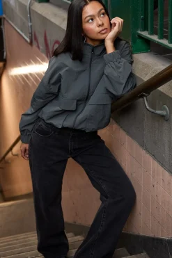 Gravex Nylon Spray Jacket Khaki Green