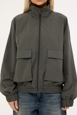 Gravex Nylon Spray Jacket Khaki Green