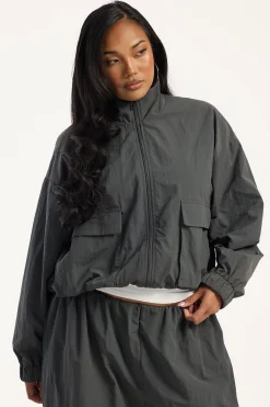 Gravex Nylon Spray Jacket Khaki Green
