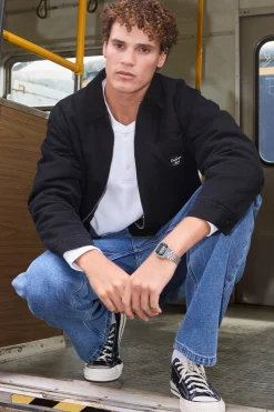 Grayson Jacket Washed Black