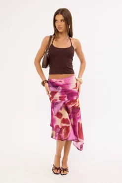 Gresca Halter Top Chocolat Moka