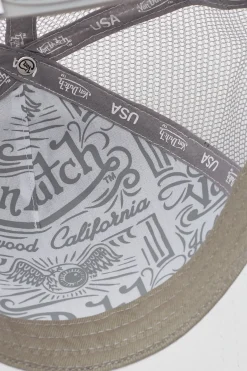 Grey & White Trucker White/Grey