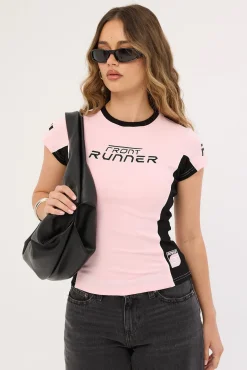 Grid Nano Tee Candy/Black