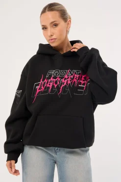 Grit Series Hoodie Black Flamingo