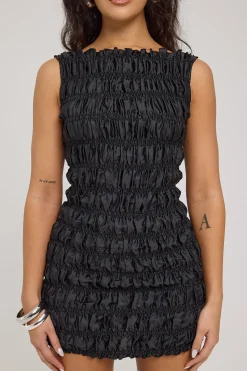 Guccio Mini Dress Onyx