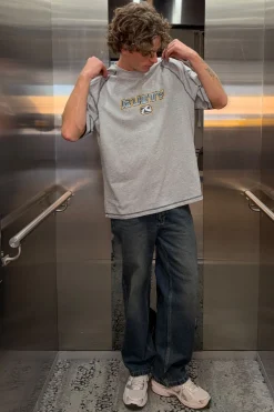 Guido Raglan Tee Grey Marle