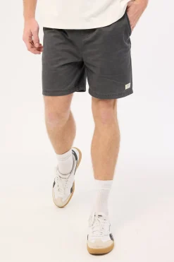 Habitat Elastic Waist Short Washed Steel