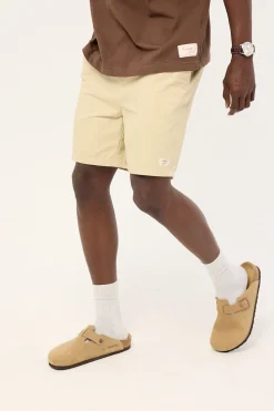 Habitat Elastic Waist Short Washed Off White