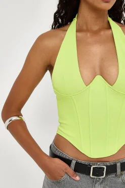 Hadley Corset Lime