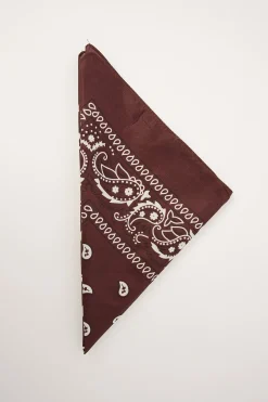 Hair Bandana Scarf Brown